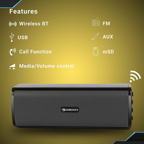 ZEBRONICS VITA 10 W Bluetooth Speaker