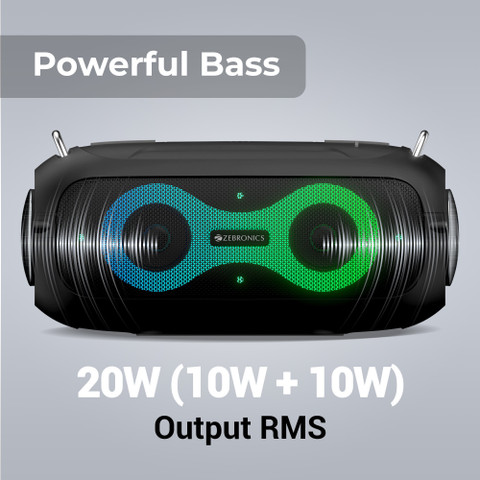 X BOOM ほぼ未使用　人気で在庫不足！ Zync Zumbox Bluetooth 5.0 Boombox Portable Speaker 32W Output,10