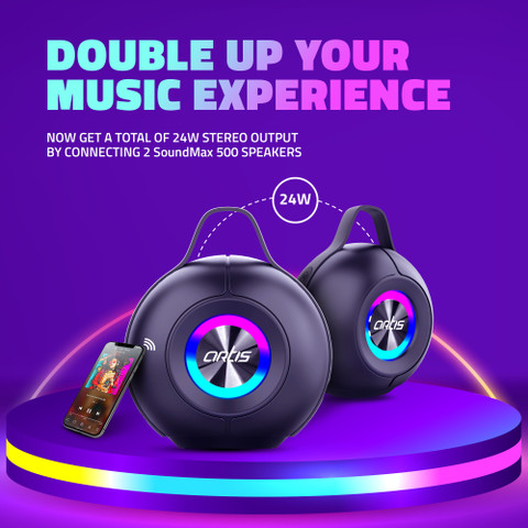 Buy artis SoundMax 500 12 W Bluetooth Speaker Online from