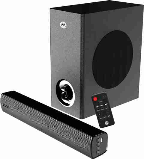 MOTOROLA AmphisoundX Vibe 50 W Bluetooth Soundbar (Black, 2.1 Channel) - Image 5