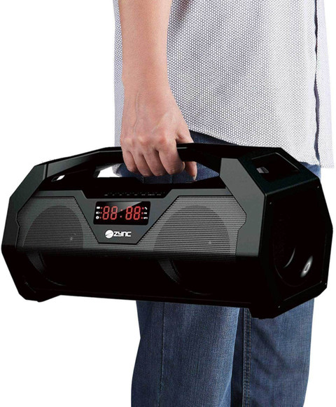 Buy Zync Zumbox Black Boombox Portable Home Audio Outdoor & Indoor