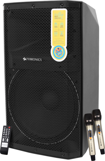 ZEBRONICS Zebronics Epic Plus,BT USB SD FM AUX Mic  Input,40W RMS 480 W Bluetooth Party Speaker