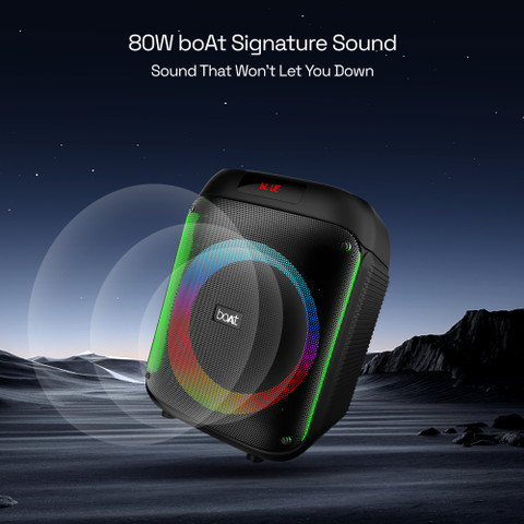 Buy boAt Partypal 220 with Karaoke Mic, HRS Playback RGB LEDs