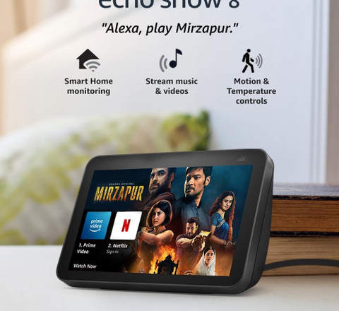 Echo Show Bt Free Amazon Echo Buy Alexa Echo Show (2nd Gen)-8'' HD