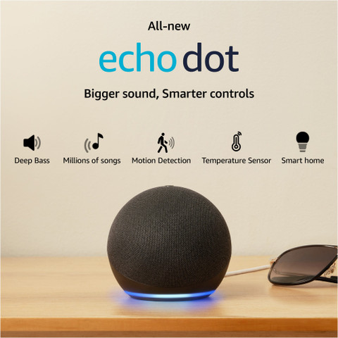 Buy Alexa Echo Dot (5th Gen)| Bluetooth with Alexa Assistant Smart