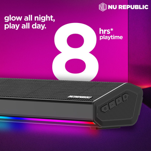 Buy Nu Republic Partybox 250, 25 W Bluetooth Soundbar, 52mm