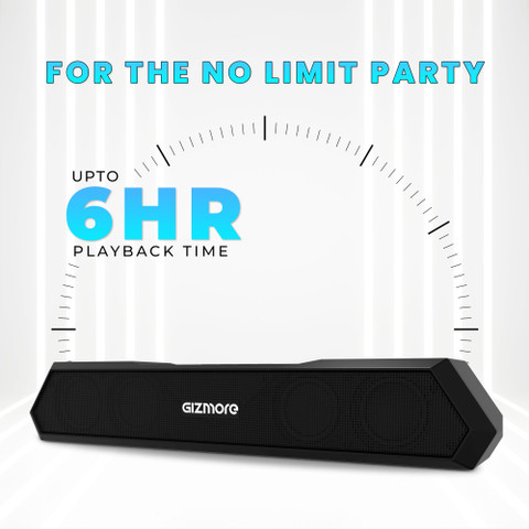 Buy Gizmore Gizbar 1200 TWS Function Matte Finish with Aqad Mode