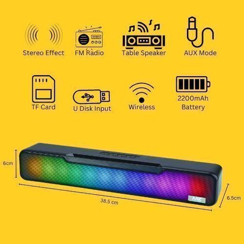 Buy MZ M12VP (PORTABLE HOME TV SOUNDBAR) Dynamic Thunder Sound