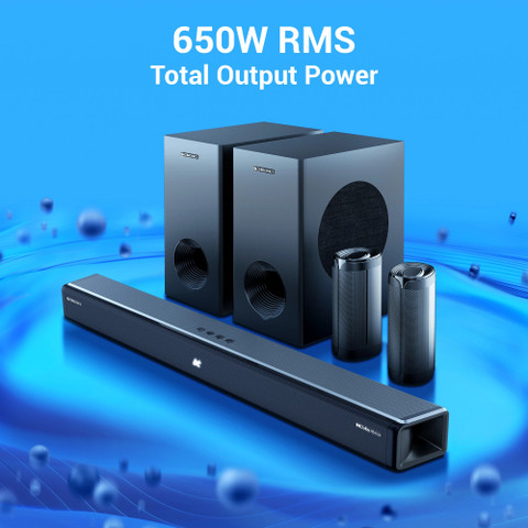 Buy ZEBRONICS Juke Bar 9775 (Zeb-SBSPK C9),650W, 5.2.2