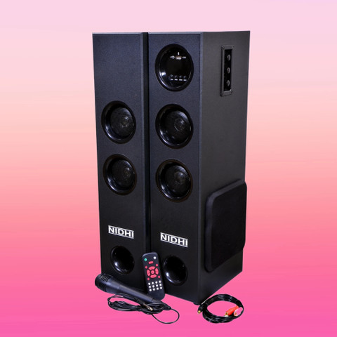 Buy Nidhi UTRA PRO TOWER With MIC 120 W Bluetooth Tower Speaker