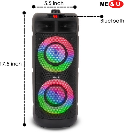Buy ME&U Musical Powerhouse PRO 40watt RGB light Bluetooth FM Aux