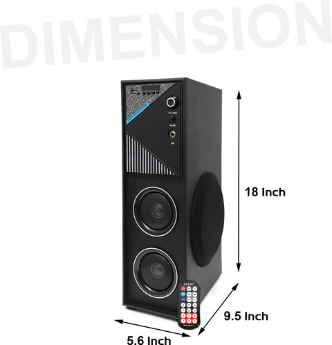 Buy FINE Alpha Multimedia Tower Party Speaker With Usb, Fm