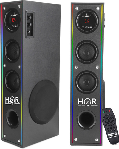 HZR Multimedia Dj Box Music System Home theatre 120 W Bluetooth Tower  Speaker