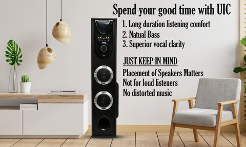Buy UIC 5103 80 W Bluetooth Tower Speaker Online from