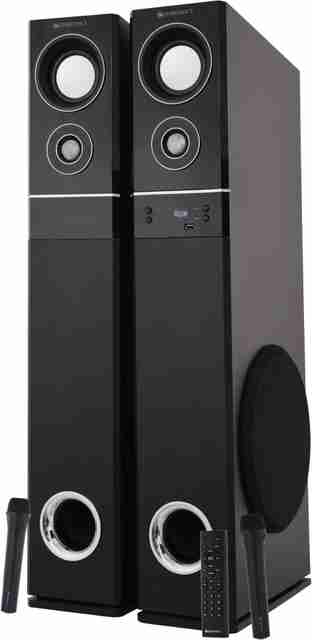 Remote Zebronics Tower Woofer Zeb 9500 Zebronics Tower Speakers