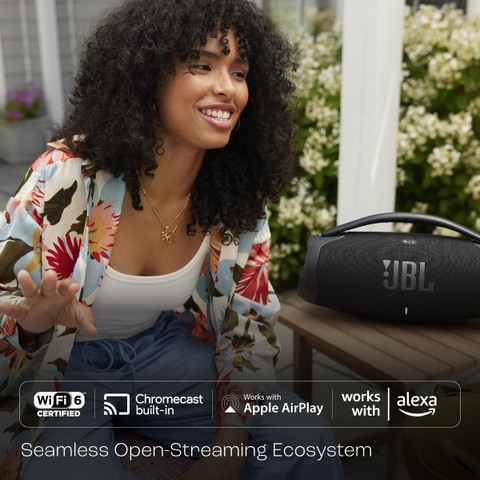 Buy JBL Boombox3 WiFi, Deep Bass, 24H Playtime,BuiltIn Powerbank