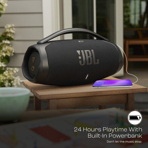 Buy JBL Boombox3 WiFi, Deep Bass, 24H Playtime,BuiltIn Powerbank