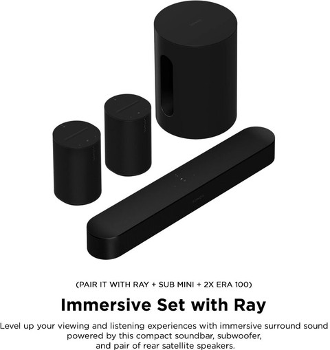 Buy Sonos Era 100 - The Next-Gen Bookshelf 60 W Bluetooth Speaker