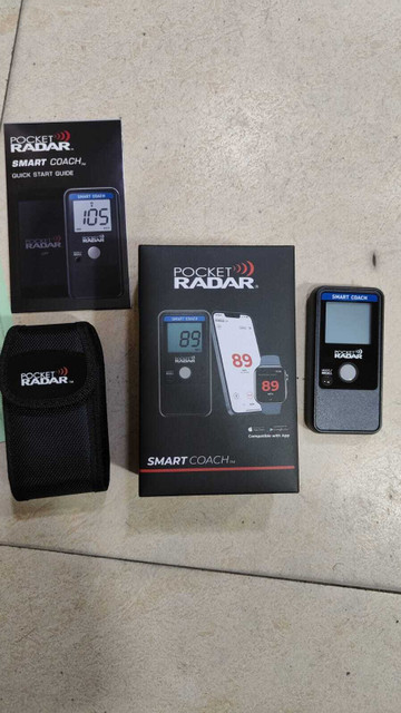Pocket Radar Smart Coach ポケットレーダースマートコーチ Pocket Radar Smart Coach Speed Gun for Baseball, Hockey