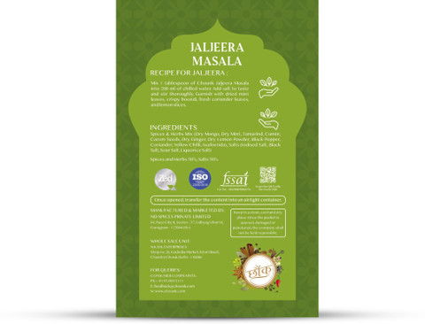 CHOUNK Jal Jira / Jal jeera Powder Price in India - Buy CHOUNK Jal