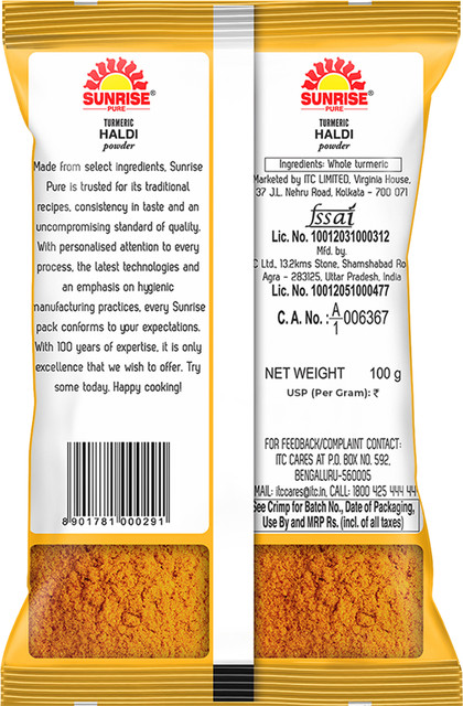 Sunrise Turmeric Powder Price in India Buy Sunrise Turmeric