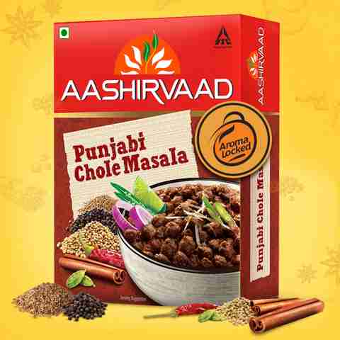 AASHIRVAAD Punjabi Chole Masala,for Great Taste and Aroma Price in