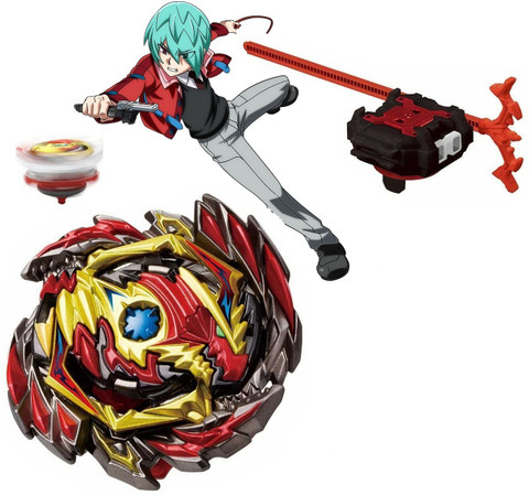 Bestie Toys Beyblaade Bursst B-145 GT Venom Diabolo Layer With LR Launcher
