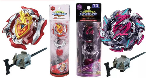 CrazyBuy Beyblade New B105 Starter Zx Achilles 11XT & B113