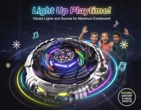 Funstars Diablo Nemesis X:D metal fusion spinning top with string