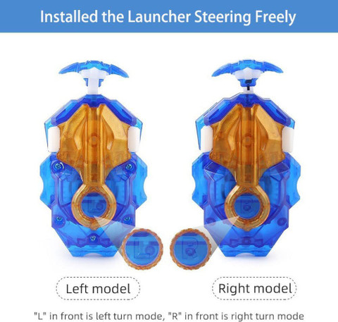 Authfort LR B-184 String Launcher Burst DB Custom Bey Launcher