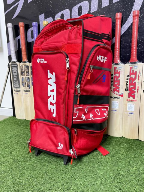 swagswank VK 18 LE (Duffle+Wheel) Cricket Kit Bags(Red) - Buy