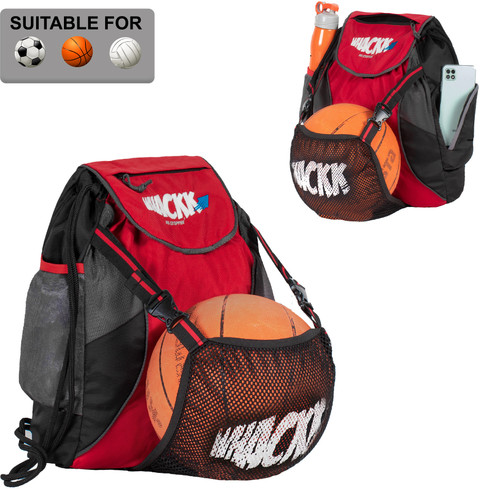 WHACKK Storm Soccer Football Basketball Volleyball Sports Kit Bag