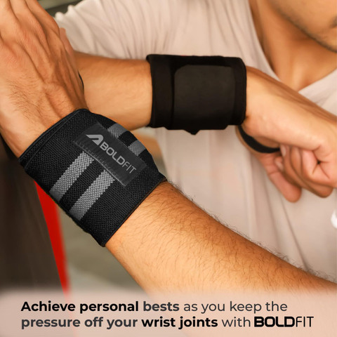 Boldfit Women's Wrist Straps Weightlifting BOLDFIT Wrist