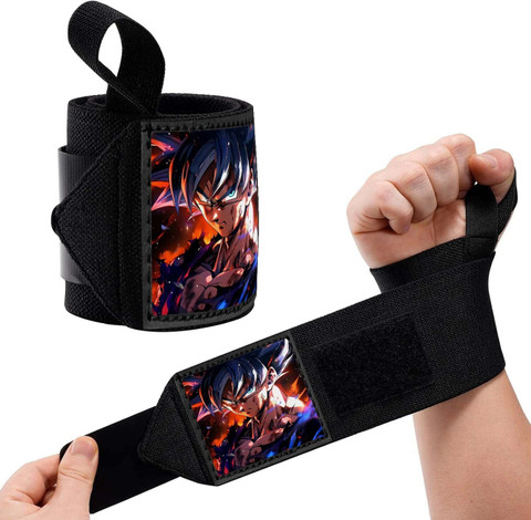 STEIGEN FITNESS Ultimate Goku Wrist Strap bands For Gym Gym Fitness Gloves