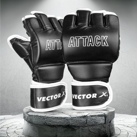 VECTOR X Attack PU Boxing Gloves for Men Women Heavy Punching Bag Ideal  for MMA, Boxing Gloves