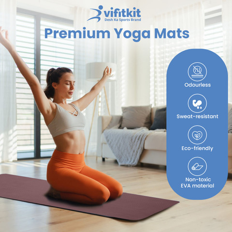 Eco Friendly Best Yoga Mat For Stretching Strauss Cotton Yoga Mat