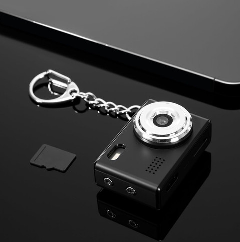 VOLTAC Mini Digital Camera Keychain 1080p Small Portable Photo