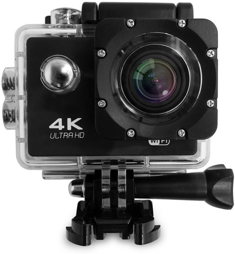 AUSHA action camera 4K Action Camera with WiFi, 170° Wide Angle