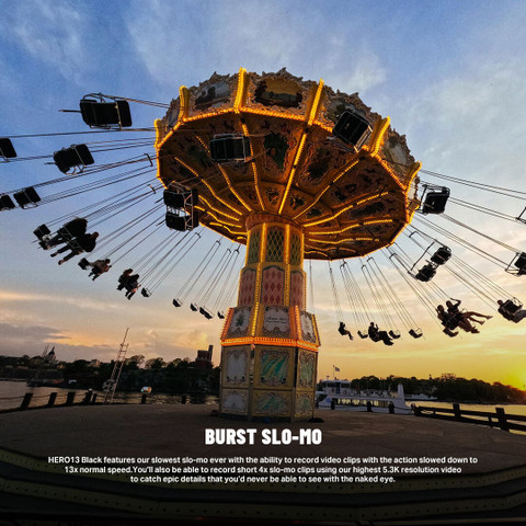 GoPro HERO13 Waterproof with Video, Compatability with HB