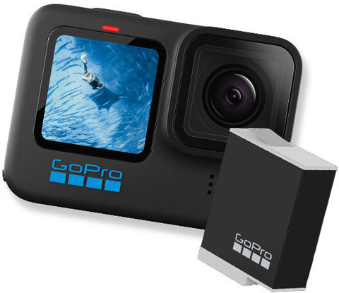 GoPro Hero11 with Extra Enduro Rechargeable Battery Sports