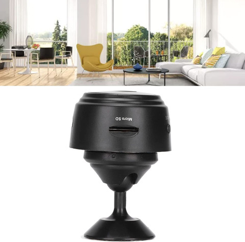 Bzrqx MINI CAMERA Spy Camera Mini WiFi Hidden Camera with Video Small  Wireless Nanny Cam Sports and Action Camera