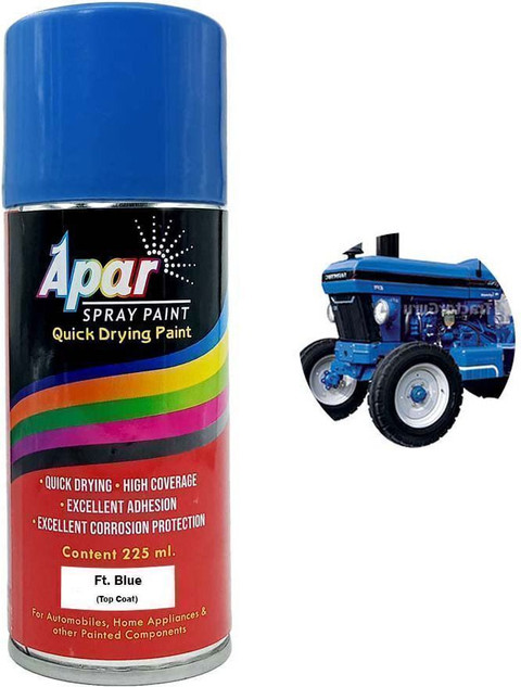 apar Spray Paint Ft. Blue Compatible for all Farmtrac Tractors