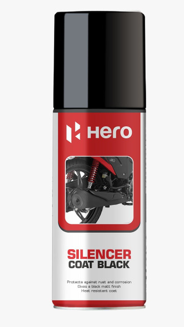 Hero Motocorp Black Spray Paint 115 ml Price in India Buy Hero