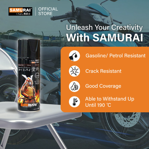 Samurai Kurobushi Yamaha Motorcycle Paint Colours Y279 Red Spray