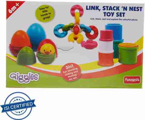 FUNSKOOL Stack 'N Nest Toy Set Stack 'N Nest Toy Set shop for