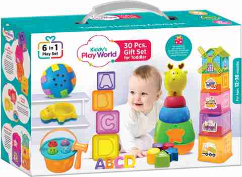 cocotaro ゲリラセール play along! ストレートプレイ kiddy-s-play-world-6-in-1-toys