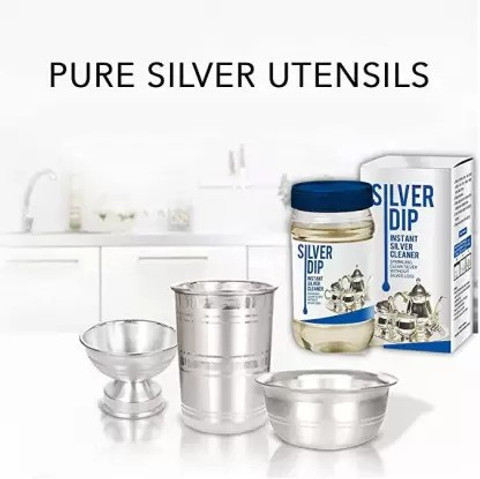 SILVER DIP Modicare Instant Silver Cleaner Sparkling Clean Silver