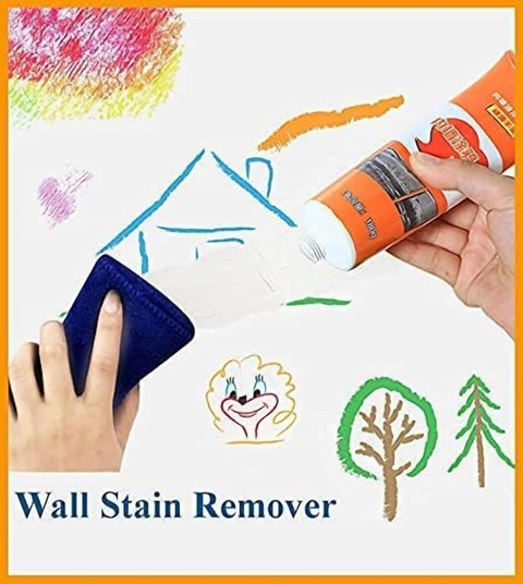 Depoff Wall Stain Remover Removes Crayon, Pencil, Ink, Marker from