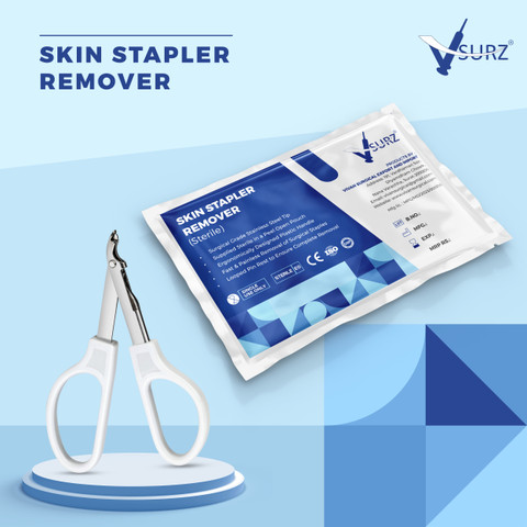 Disposable Surgical Skin Staple Remover - Sterile Tool For Emergency & General Surgery