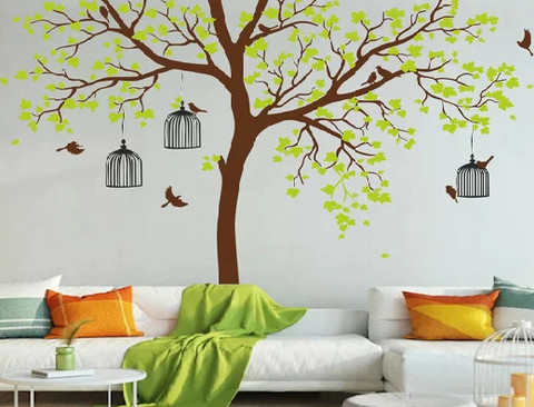 tree wall stencil design